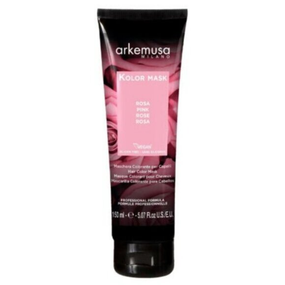 ARKEMUSA Milano Italy- "PINK" Vegan Professional Color Mask- 150ml - Picture 5 of 9